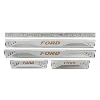 Battitacco universali Ford V-2 (4 pz, acciaio inox)
