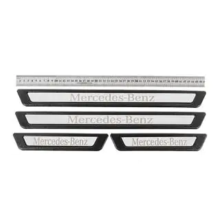 Battitacco universali Mercedes V-3 (4 pz, acciaio inox)