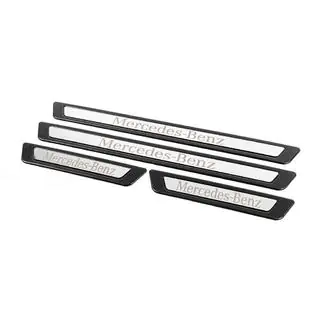 Battitacco universali Mercedes V-3 (4 pz, acciaio inox) foto 3