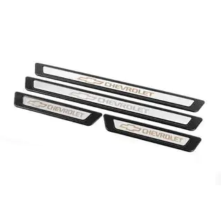 Battitacco universali Chevrolet V-3 (4 pz, acciaio inox) foto 3