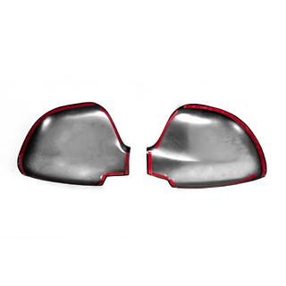Coperture Specchietti Nere (2004-2010, Acciaio Inox) Mercedes Vito W639 2004-2014 foto 4