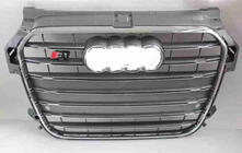 Audi A1 2010-2018 Griglia anteriore S-Style (2010-2014, grigia con cromo) foto 1