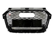 Audi A1 2010-2018 Griglia Anteriore RS-Style con Scritta Quattro (2014-2018, nera) foto 2