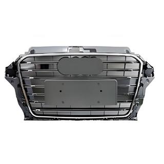 Griglia anteriore RS-Style (2012-2016, grigia con cromo) Audi A3 2012-2020