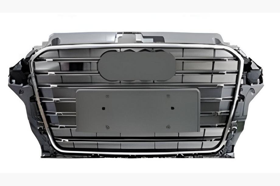Audi A3 2012-2020 Griglia anteriore RS-Style (2012-2016, grigia con cromo) Image