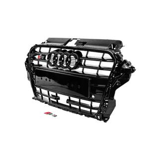 Griglia Anteriore S-Style (2012-2016, nera) Audi A3 2012-2020 foto 2