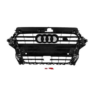 Griglia Anteriore S-Style (2012-2016, nera) Audi A3 2012-2020 foto 4