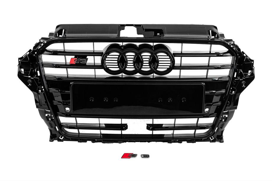 Audi A3 2012-2020 Griglia Anteriore S-Style (2012-2016, nera) Image