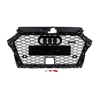 Griglia Anteriore RS-Style (2016-2020, nero-grigio) Audi A3 2012-2020 foto 4