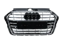 Audi A3 2012-2020 Griglia Anteriore S-Style (2016-2020, Nera con Cromo) foto 1