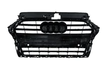 Audi A3 2012-2020 Griglia Anteriore S-Style (2016-2020, Nera con Cromo) foto 4