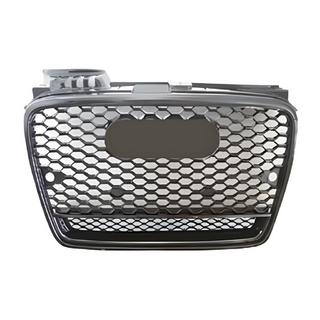 Griglia anteriore RS-Style V-2 (nera con cromo) Audi A4 B7 2004-2008