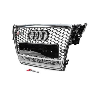 Griglia anteriore con scritta Quattro RS-style (2007-2011, nera) foto 2