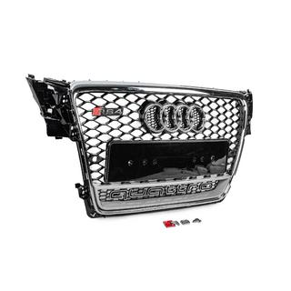 Griglia anteriore con scritta Quattro RS-style (2007-2011, nera) foto 3