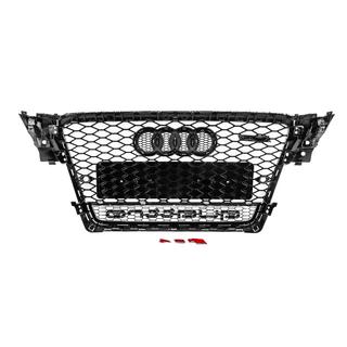 Griglia anteriore con scritta Quattro RS-style (2007-2011, nera) foto 4