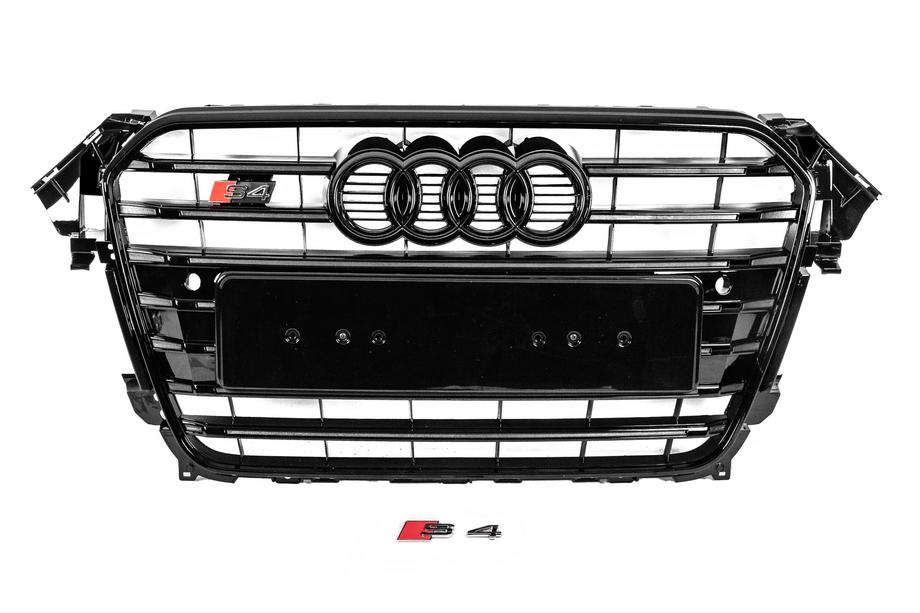 Audi A4 B8 2007-2015 Griglia Anteriore Nera S-Style (2012-2015) Foto 1
