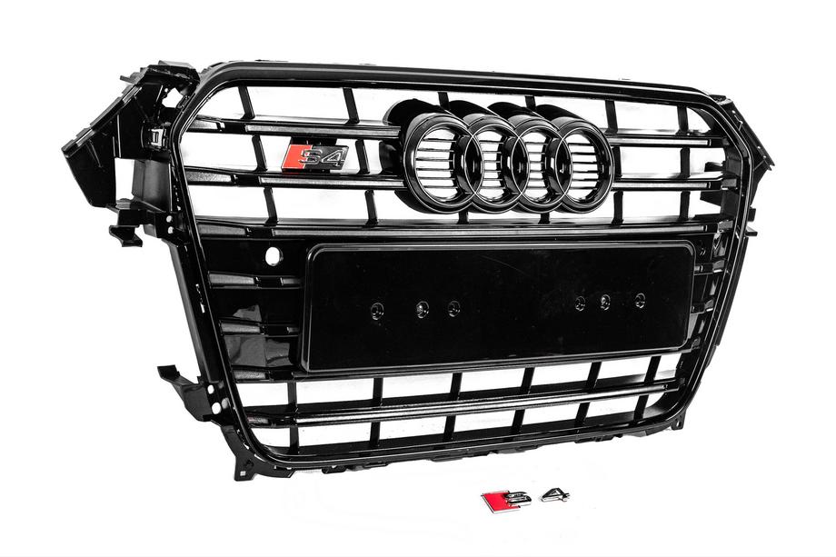 Audi A4 B8 2007-2015 Griglia Anteriore Nera S-Style (2012-2015) Foto 2
