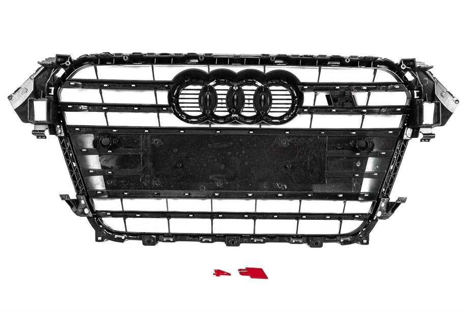 Audi A4 B8 2007-2015 Griglia Anteriore Nera S-Style (2012-2015) Foto 4