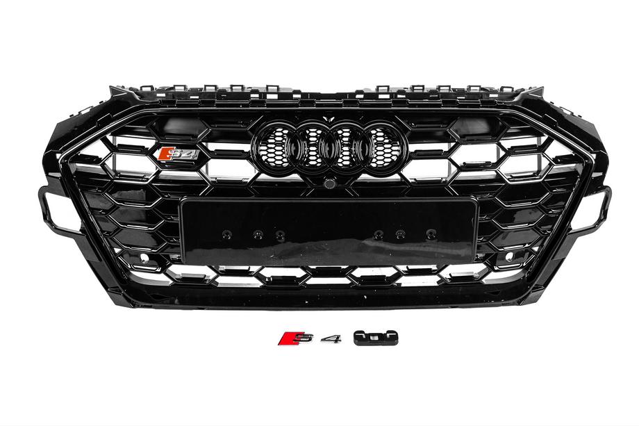 Audi A4 B9 2015-2024 Griglia anteriore S-style (2019-2024, nera) Image