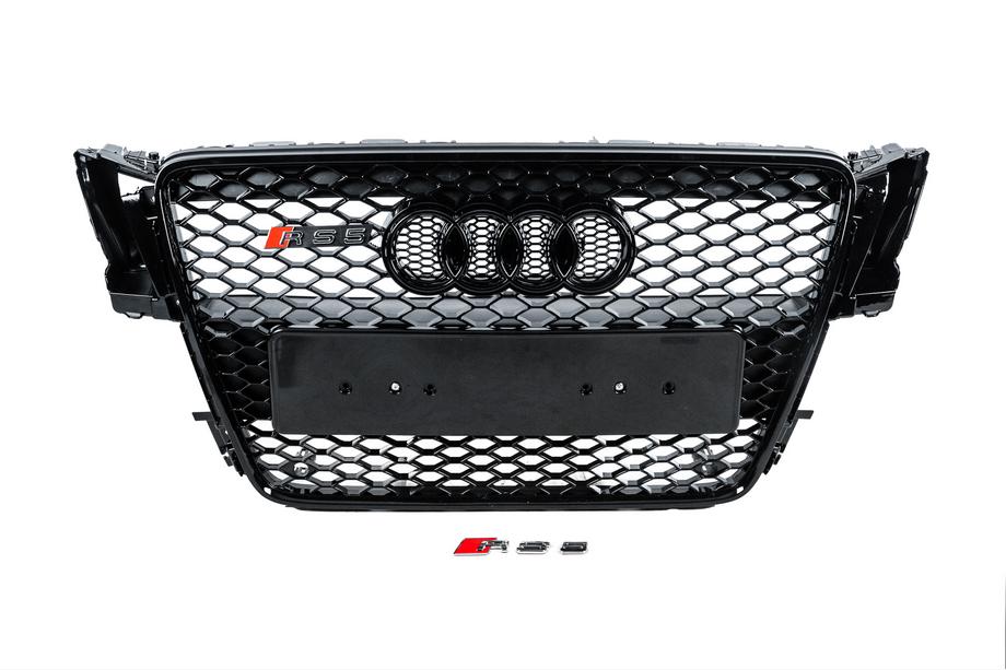 Audi A5 2007-2015 Griglia Anteriore RS-Style (2007-2011, nera) Image