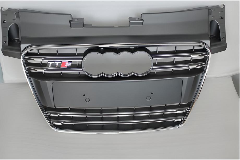 Audi TT 2006-2014 Griglia anteriore S-Style (2008-2014, nera con cromo) Image