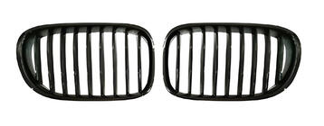 BMW 7 Series F01/F02 2008-2015 Griglia Rene 1 Barra (Nero Lucido) foto 2
