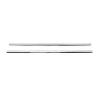 Cornici esterne finestrini (2 pz, acciaio inox) foto 2