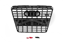 Audi A6 C6 2004-2011 Griglia anteriore S-Style (nera con cromo) foto 5