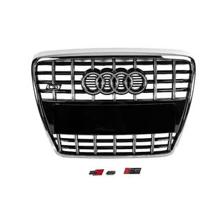 Griglia anteriore S-Style (nera con cromo) Audi A6 C6 2004-2011 foto 3