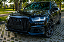 Audi Q7 2015–2026 Griglia anteriore stile RSQ7 (2015-2019, nera) foto 4