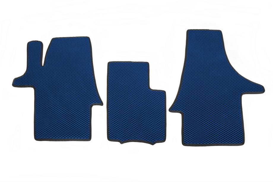 Volkswagen T6 2015-2024 Tappetini EVA (blu, anteriori, per 1+1) Image