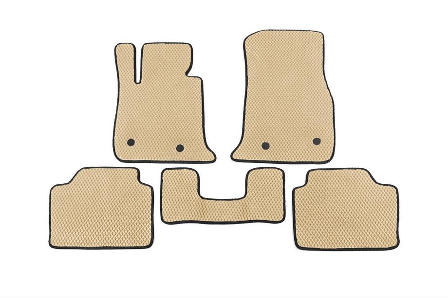 BMW 4 Series F32/F33/F36 2012-2020 Tappetini EVA V1 (Beige) Foto 1