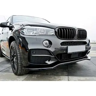 Labbro anteriore DPT V-1 (per M-Sport, Nero Lucido) foto 3