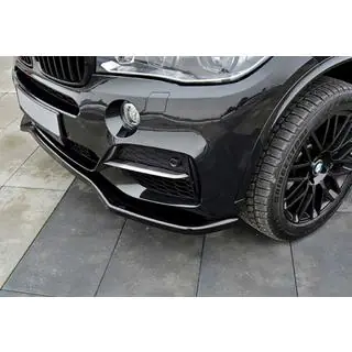 Labbro anteriore DPT V-1 (per M-Sport, Nero Lucido)