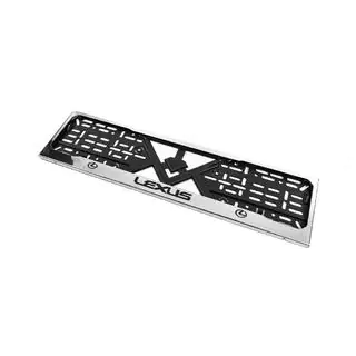 Cornice Targa Cromo (1 pz, Acciaio Inox) foto 1