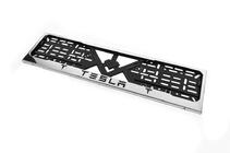 Tesla Cornice Targa Cromo (1 pz, Acciaio Inox) foto 2