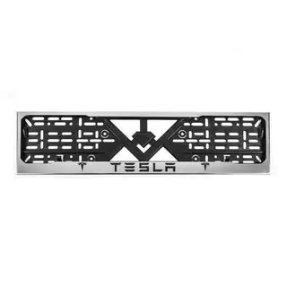 Cornice Targa Cromo (1 pz, Acciaio Inox) foto 1