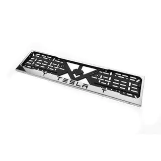 Cornice Targa Cromo (1 pz, Acciaio Inox) foto 2