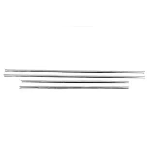 Cornici finestrini acciaio inox (4 pz) foto 2