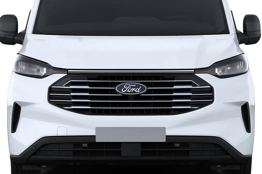 Ford Custom 2023- Coperture Griglia Cromate (Acciaio Inox) Image