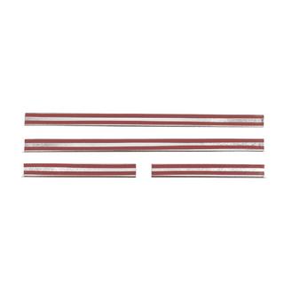 Battitacco Carmos (4 pz, acciaio inox) Citroen Cactus 2014-2020 foto 3