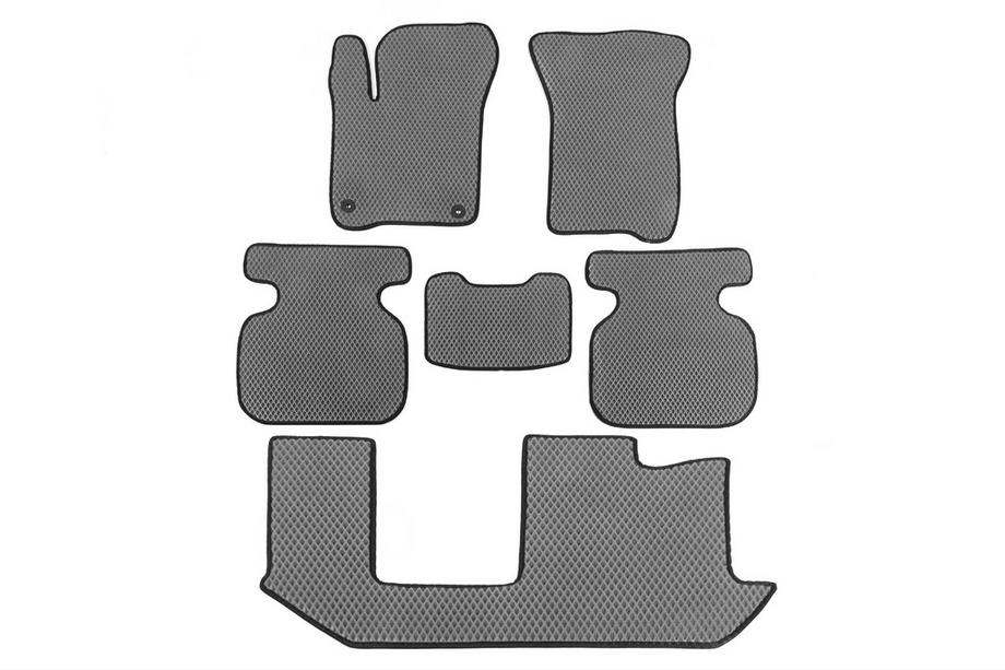 Fiat Freemont 2011-2016 Tappetini EVA (3 File, Grigio) Image