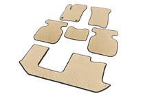 Dodge Journey 2008-2020 Tappetini EVA (3 File, Beige) foto 2