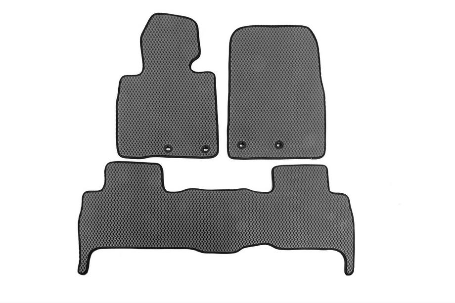 Lexus LX570/450d 2008-2022 Tappetini in poliuretano EVA V-2 (2012-2021, Grigio) Image