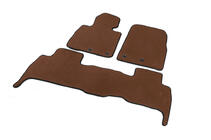 Toyota Land Cruiser 200 2007-2021 Tappetini EVA V-2 in poliuretano (2012-2021, Marrone) foto 2