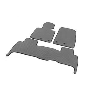 Tappetini in poliuretano EVA V-2 (2012-2021, Grigio) Toyota Land Cruiser 200 2007-2021 foto 2