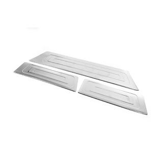 Coperture battitacco interni (3 pz, acciaio inox) foto 2