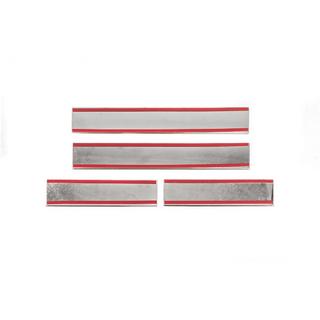 Battitacco Carmos (4 pz, acciaio inox) foto 3