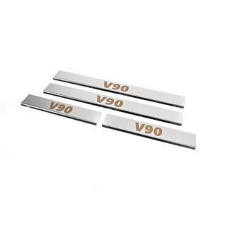 Battitacco Carmos (4 pz, acciaio inox) Volvo S90/V90 2016- foto 2