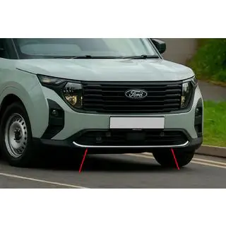 Protezione paraurti anteriore (1 pz, acciaio inox) Ford Courier 2023- foto 3